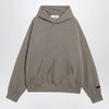 Fear of God Essentials Taupe cotton fleece hoodie