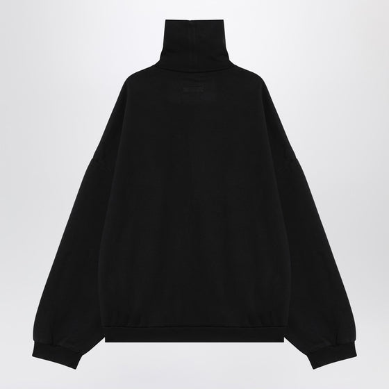 Fear of God Essentials High-necked black Homecoming sweatshirt