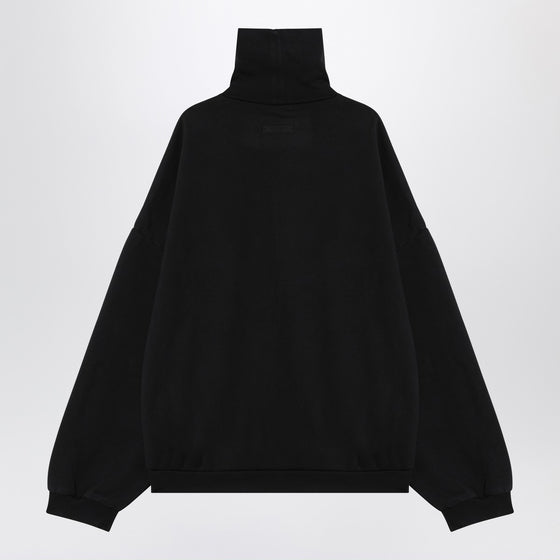 Fear of God Essentials High-necked black Homecoming sweatshirt