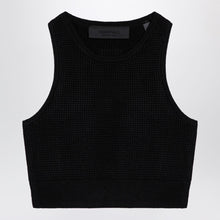  Fear of God Essentials Sporty black honeycomb tank top