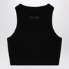 Fear of God Essentials Sporty black honeycomb tank top