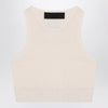 Fear of God Essentials Sporty white honeycomb tank top