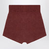 Fear of God Essentials Burgundy Honeycomb Short