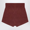 Fear of God Essentials Burgundy Honeycomb Short