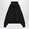 Fear of God Essentials Black hoodie with University logo