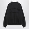 Fear of God Essentials Black washed polo sweatshirt