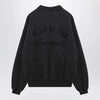 Fear of God Essentials Black washed polo sweatshirt