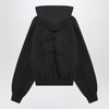 Fear of God Essentials Black washed zip hoodie