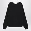 Fear of God Essentials Black waffle-knit sweatshirt
