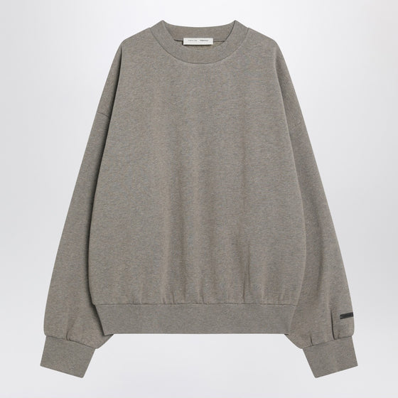 Fear of God Essentials Grey brushed cotton sweatshirt