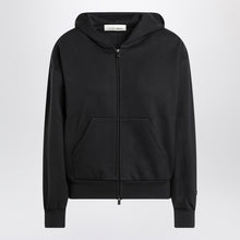  Fear of God Essentials Black cotton fleece hoodie