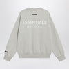 Fear of God Essentials Greige brushed cotton sweatshirt