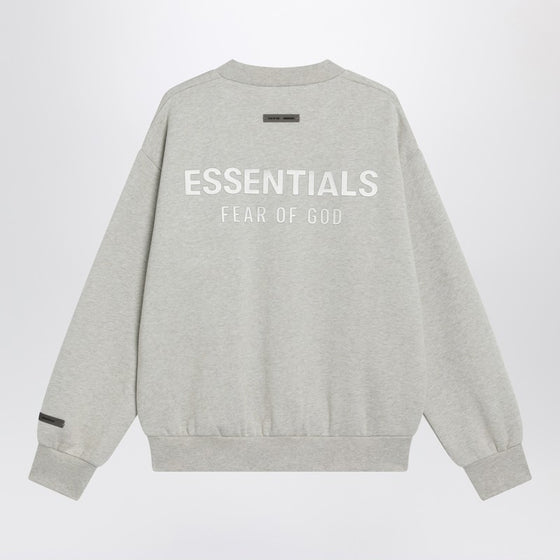 Fear of God Essentials Greige brushed cotton sweatshirt