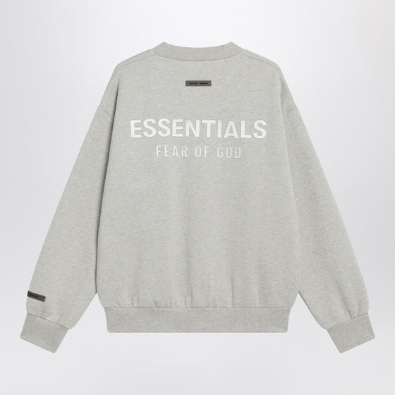 Fear of God Essentials Greige brushed cotton sweatshirt