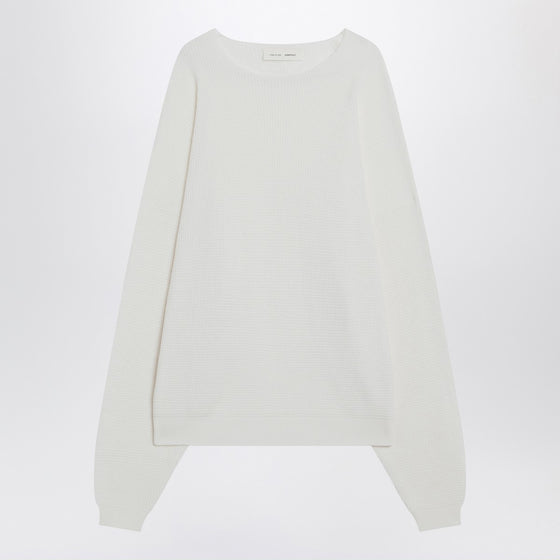 Fear of God Essentials Cloud white nylon-blend sweater