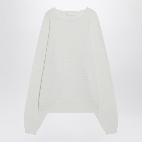 Fear of God Essentials Cloud white nylon-blend sweater