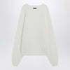 Fear of God Essentials Cloud white nylon-blend sweater
