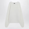 Fear of God Essentials Cloud white nylon-blend sweater