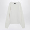 Fear of God Essentials Cloud white nylon-blend sweater