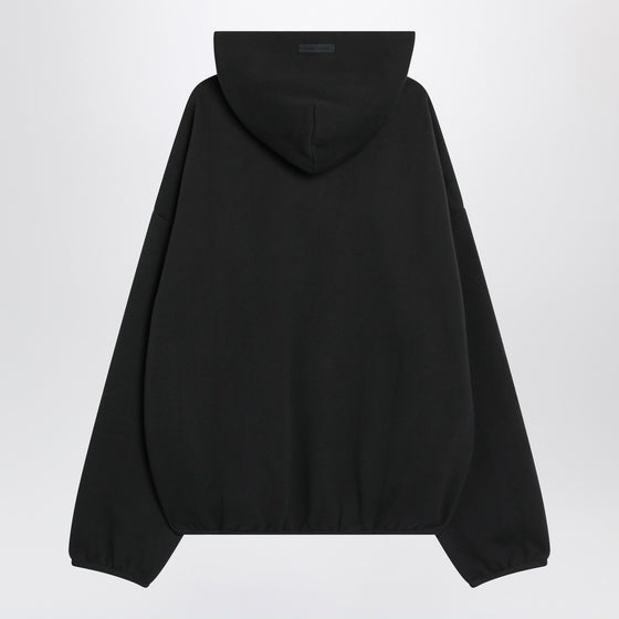 Fear of God Essentials Black brushed cotton sweatshirt