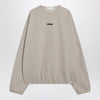 Fear of God Essentials Greige brushed cotton sweatshirt