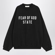  Fear of God Essentials Black 90’s crewneck sweatshirt