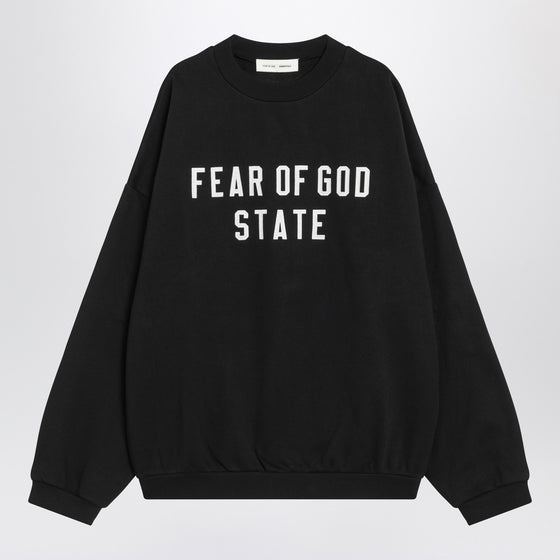 Fear of God Essentials Black 90’s crewneck sweatshirt