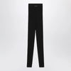Fear of God Essentials Black leggings in stretch Waffle fabric