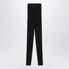 Fear of God Essentials Black leggings in stretch Waffle fabric