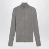 Fear of God Essentials Ribbed grey zip cardigan