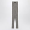Fear of God Essentials Ribbed grey leggings