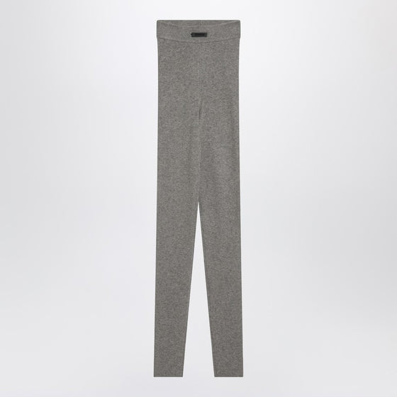 Fear of God Essentials Ribbed grey leggings