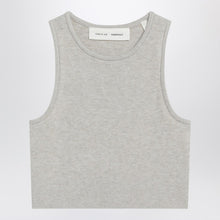  Fear of God Essentials Ribbed greige cropped top