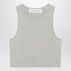 Fear of God Essentials Ribbed greige cropped top