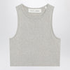 Fear of God Essentials Ribbed greige cropped top