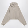 Fear of God Essentials Greige brushed cotton sweatshirt