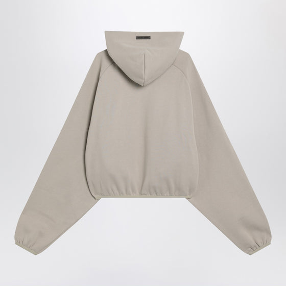 Fear of God Essentials Greige brushed cotton sweatshirt