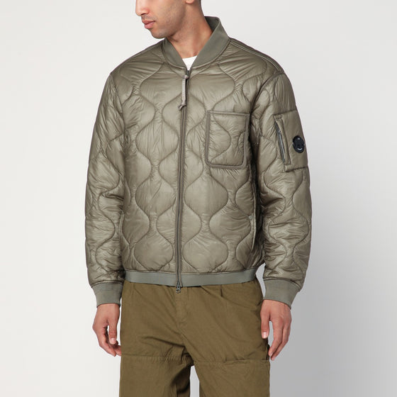 C.P. Company Rock grey zip-up bomber jacket