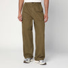 C.P. Company Beige-green cotton trousers
