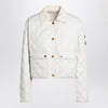 Moncler Chitre quilted ivory jacket