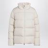Moncler Short light beige Mauzun down jacket