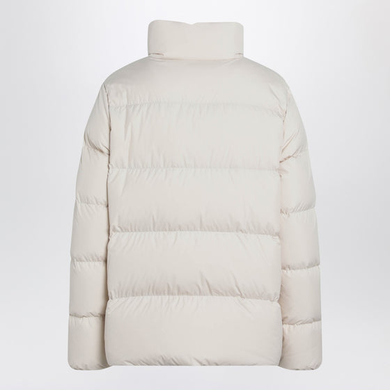 Moncler Short light beige Mauzun down jacket