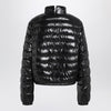 Moncler X Edward Enninful Black shiny nylon down jacket