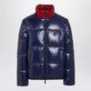 Moncler X A$AP Rocky Reversible and convertible red/blue Throttle down jacket
