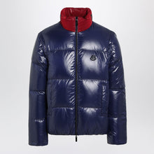  Moncler X A$AP Rocky Reversible and convertible red/blue Throttle down jacket