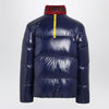Moncler X A$AP Rocky Reversible and convertible red/blue Throttle down jacket