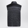 Moncler Genius Tangerine padded vest in blue nylon