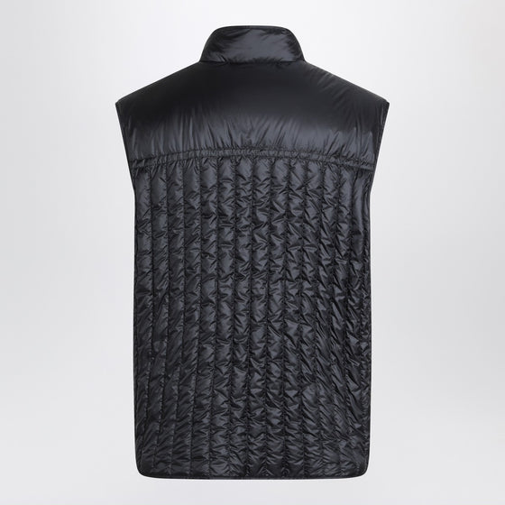 Moncler Genius Tangerine padded vest in blue nylon