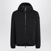 Moncler Batisse short padded jacket with hood in black