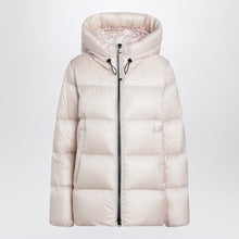  Moncler Light pink zip-up down jacket
